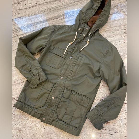 GOODFELLOW mens multi pocket coat size small - Picture 2 of 10